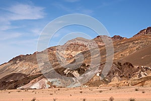 ArtistÃÂ´s Palette, Death Valley NP, California, USA photo